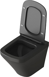 Grossman Унитаз подвесной GR-4440BMS черный матовый – фотография-3